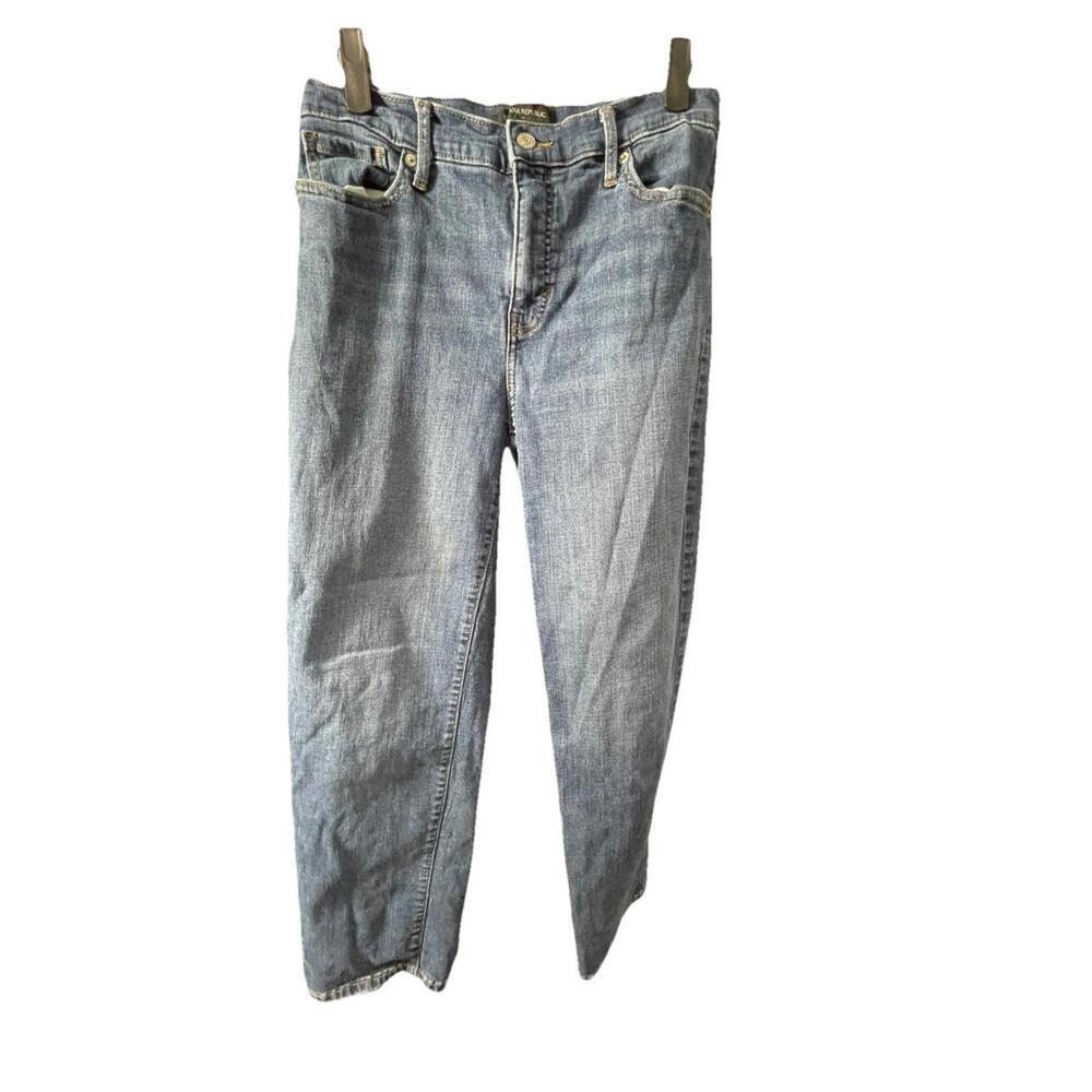 Banana Republic Women’s Jeans High-Rise Straight Premium Denim Blue Size 28